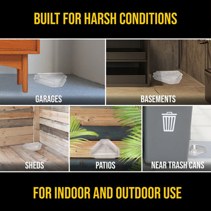 DEFIANT Reusable Heavy Duty Ant Traps Indoor & Outdoor Refill - 8 Pack