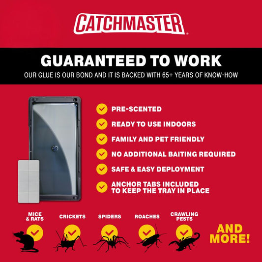 Heavy-Duty Rat, Mouse & Insect Glue Traps