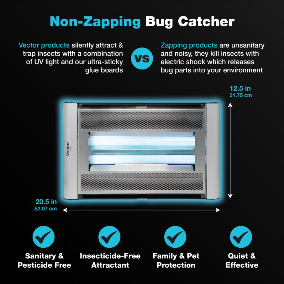 Vector Plasma Screened UV Fly Light Trap