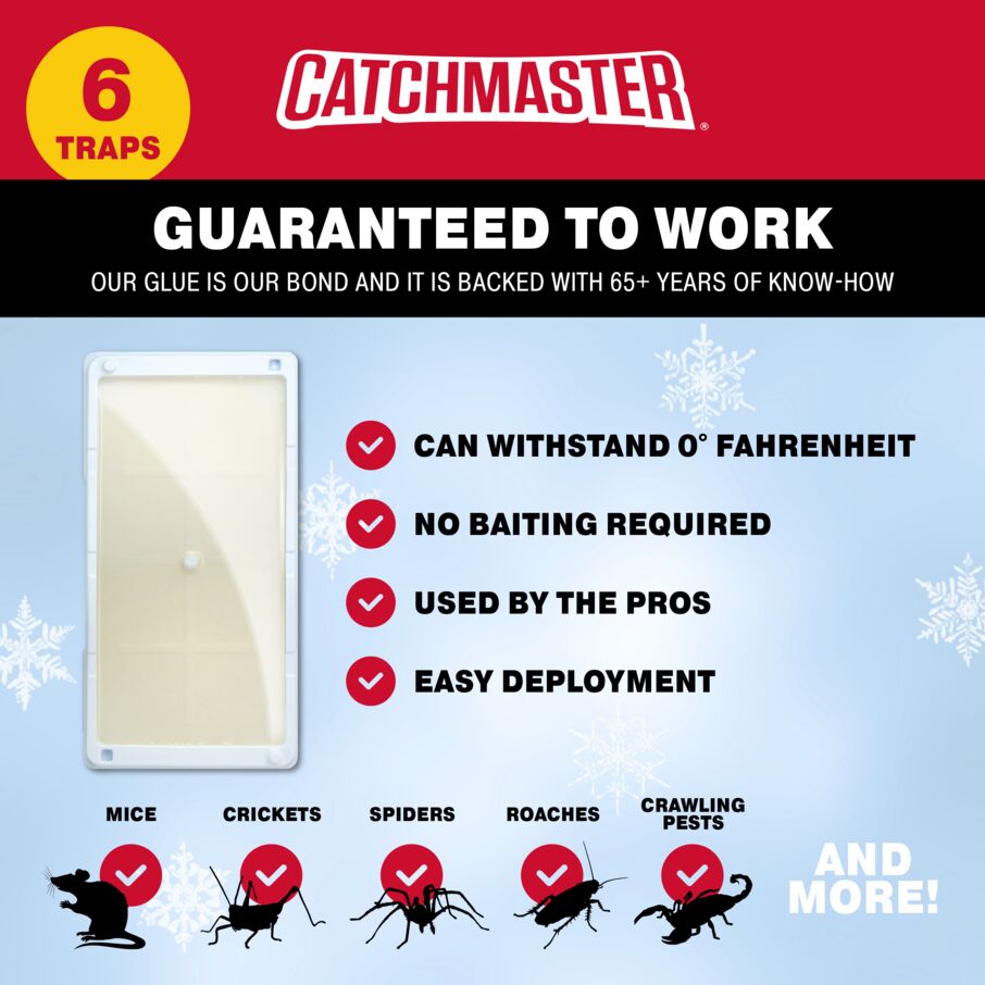 Rodent & Insect Glue Trays for Cold Weather