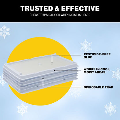 Rodent & Insect Glue Trays for Cold Weather