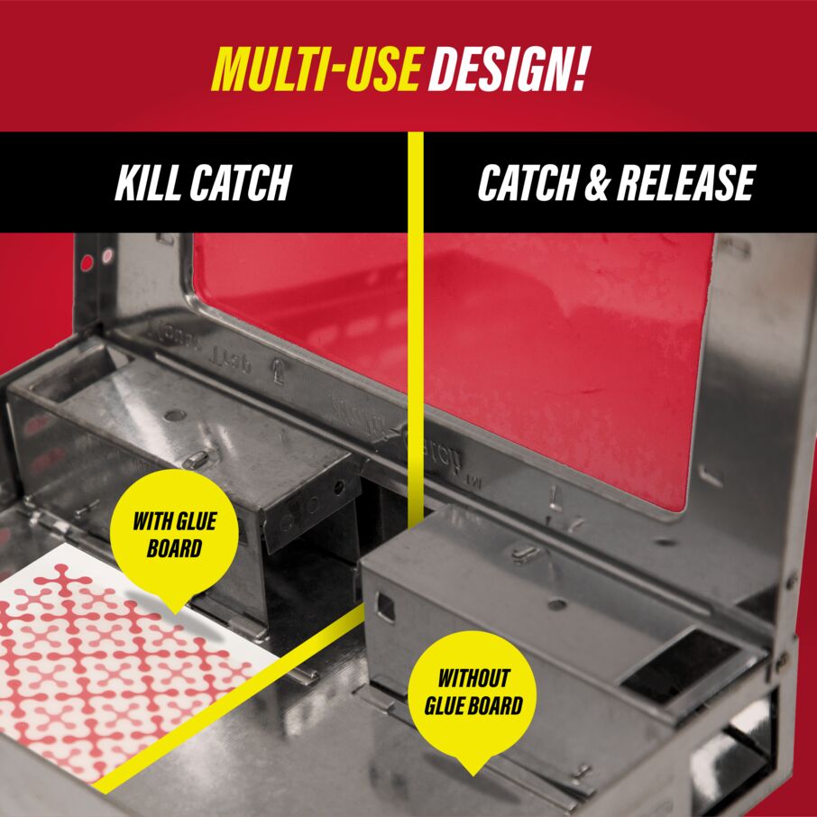 Catchmaster Pro Strength Mouse & Insect Glue Board Set - Thumbnail 5