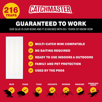 Pro Series Multi-Catch Mini Mouse Trap Refills