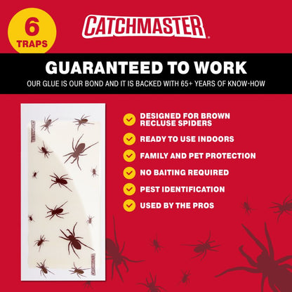 Brown Recluse Spider Giant Glue Board Traps