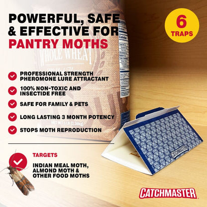 Decorative Pantry Moth Glue Board Traps