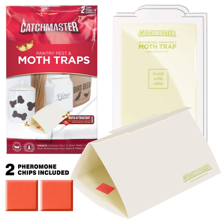 Pantry Pest & Moth Pheromone Infused Glue Board Traps
