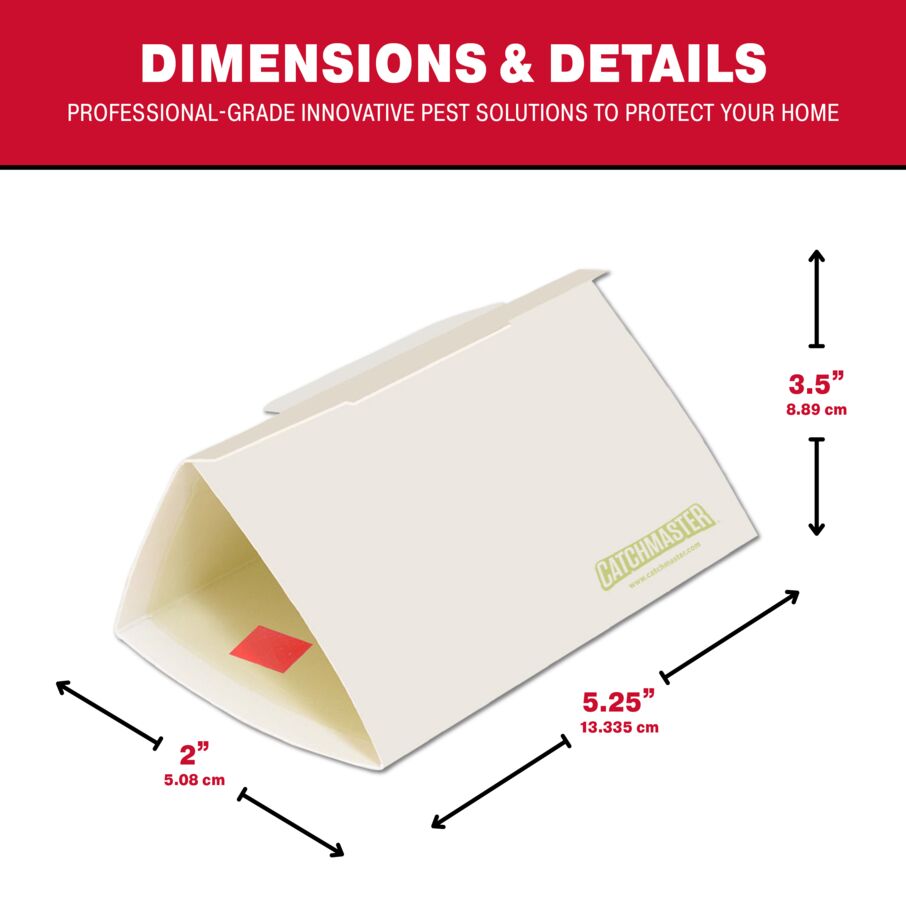 Pantry Pest & Moth Pheromone Infused Glue Board Traps