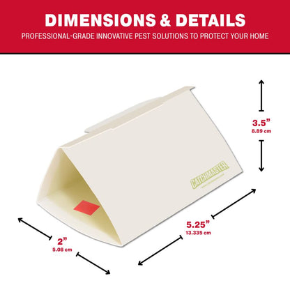 Pantry Pest & Moth Pheromone Infused Glue Board Traps