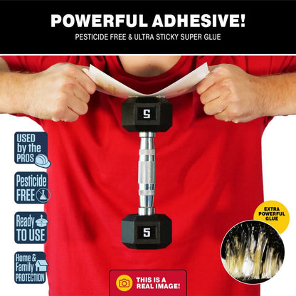 Pantry Pest & Moth Pheromone Infused Glue Board Traps