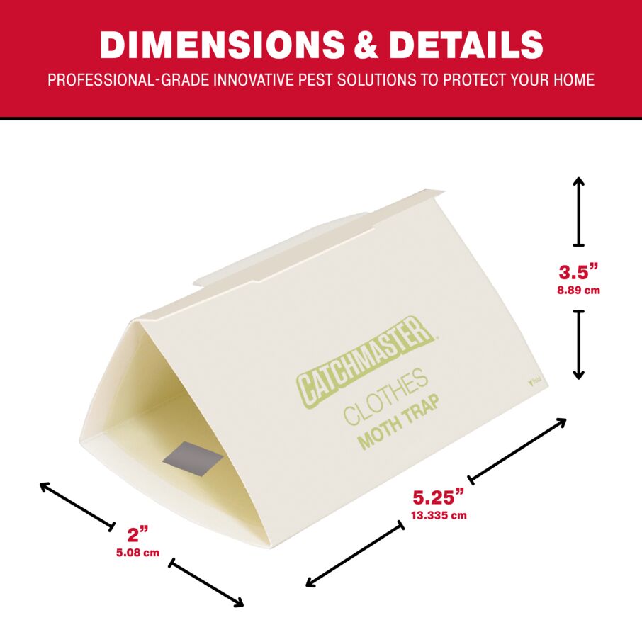 Clothes Moth Glue Board Traps