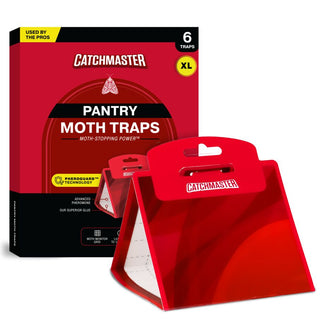 Premium Pantry Moth Traps with Patented XL - Red