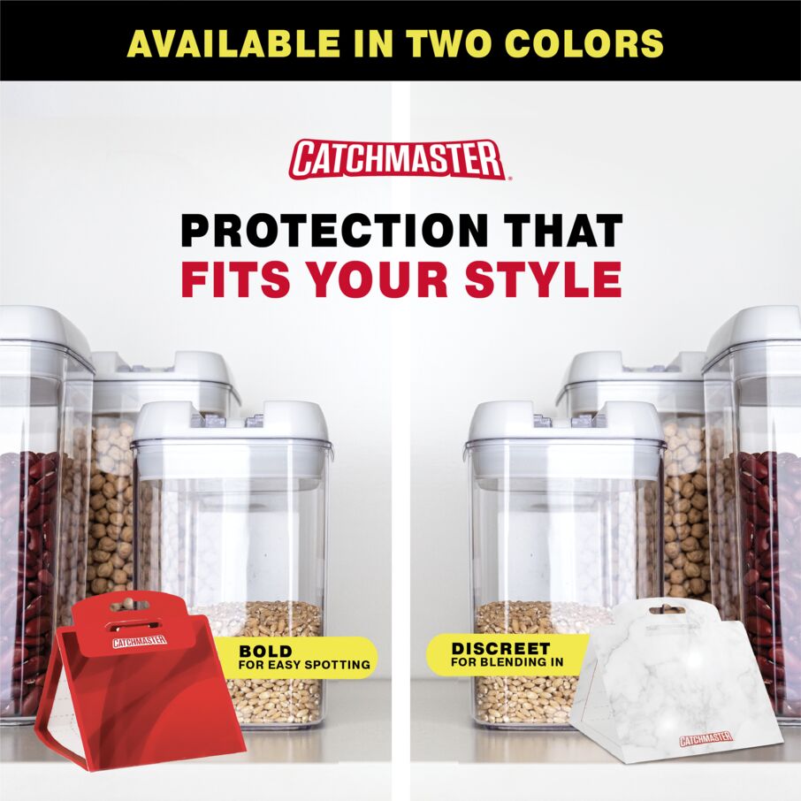 Premium Pantry Moth Traps with Patented XL - Red