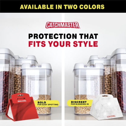 Premium Pantry Moth Traps with Patented XL - Red