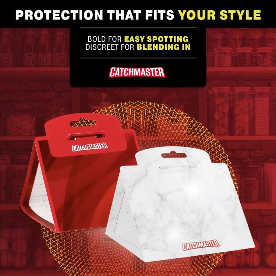 Premium Pantry Moth Traps with Patented XL - Red