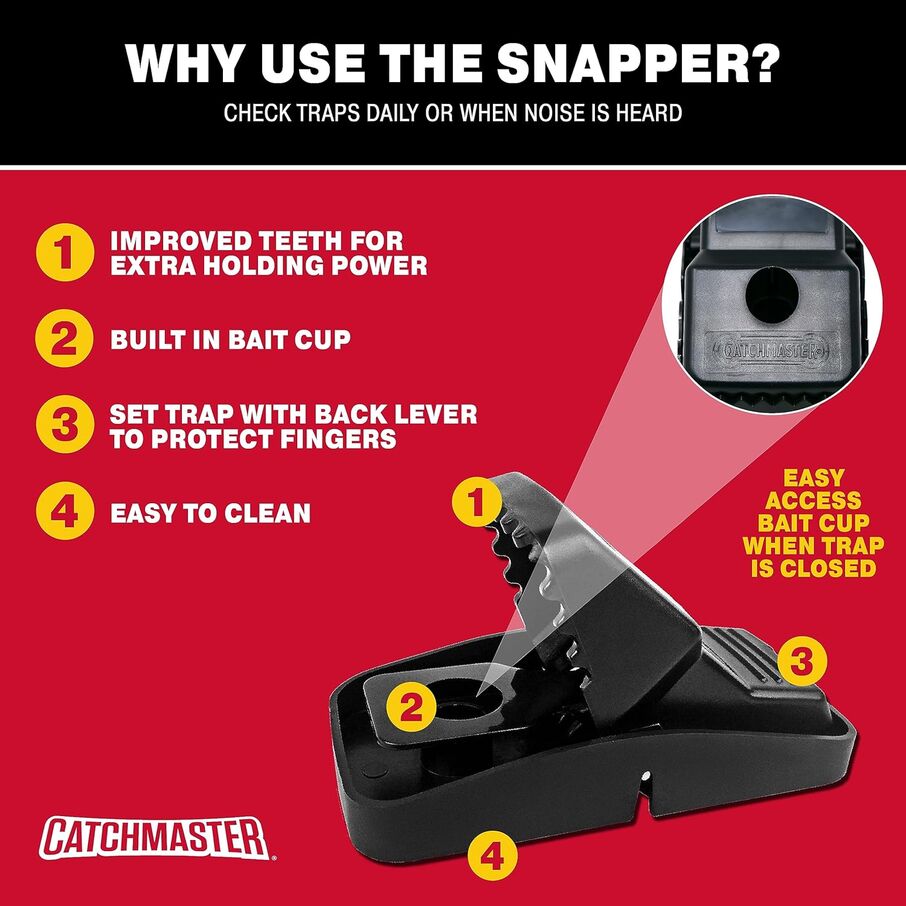 Jumbo Rat Snap Traps for Rodent Control