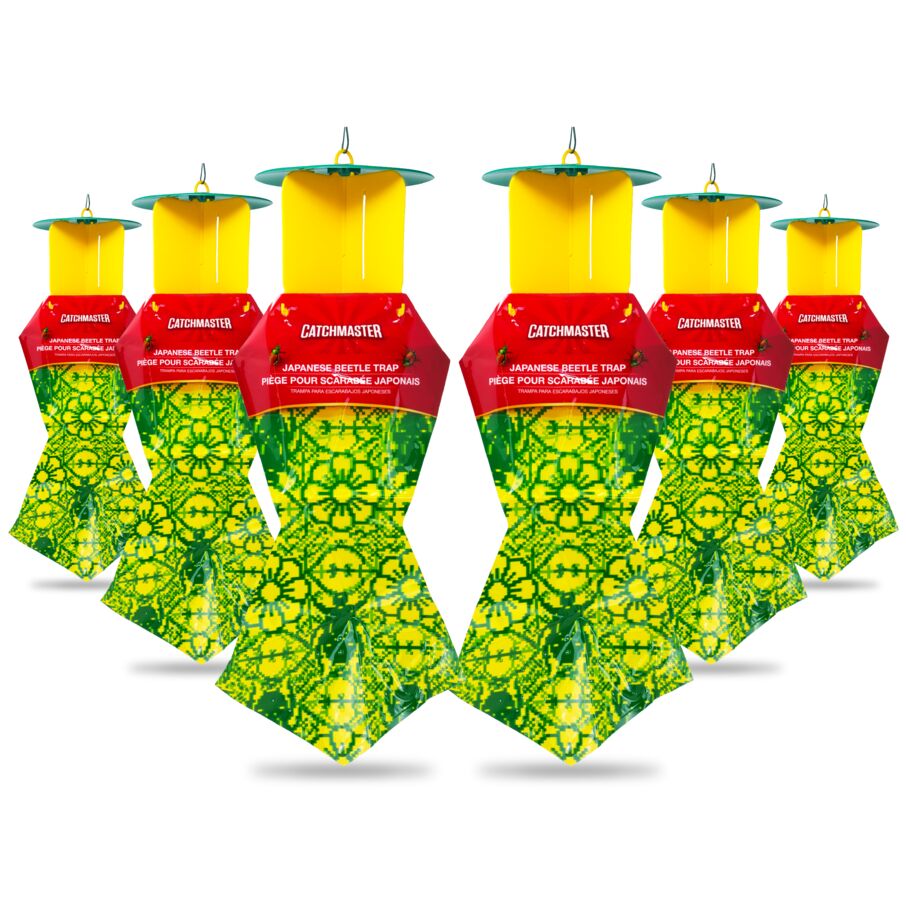Japanese Beetle Trap Bags with Dual Lure – Hanging Bug Catcher