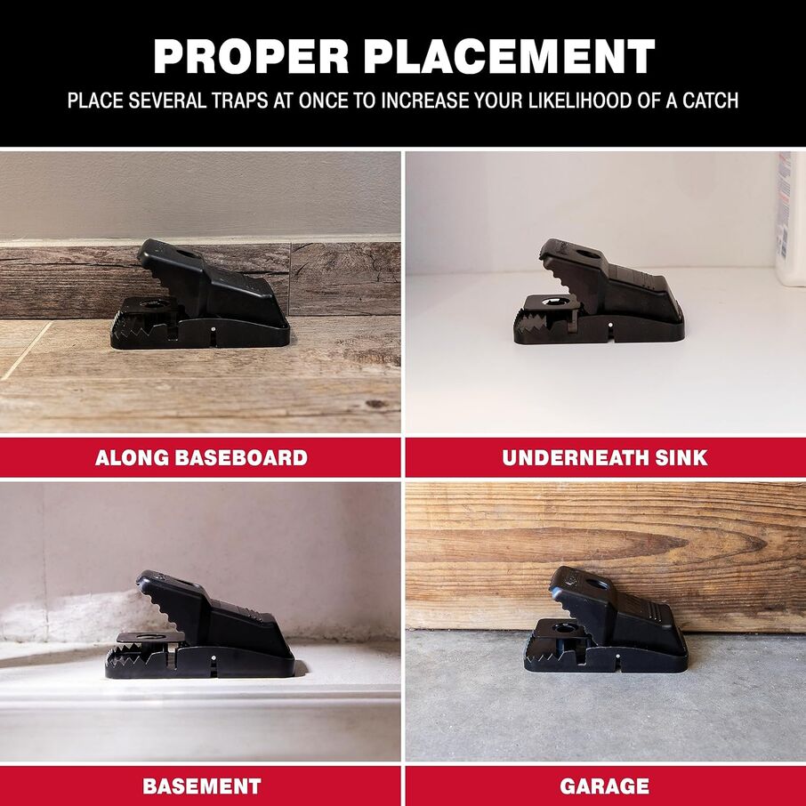 Jumbo Rat Snap Traps for Rodent Control