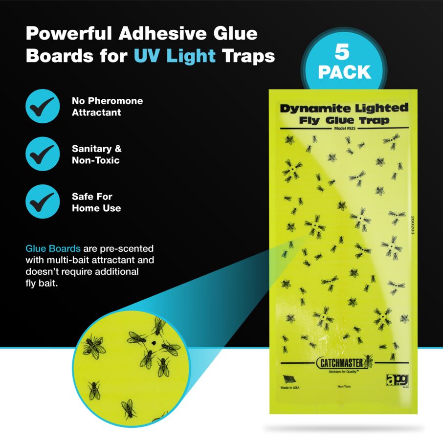 Vector #911 Fly Light Trap Glue Board Replacements