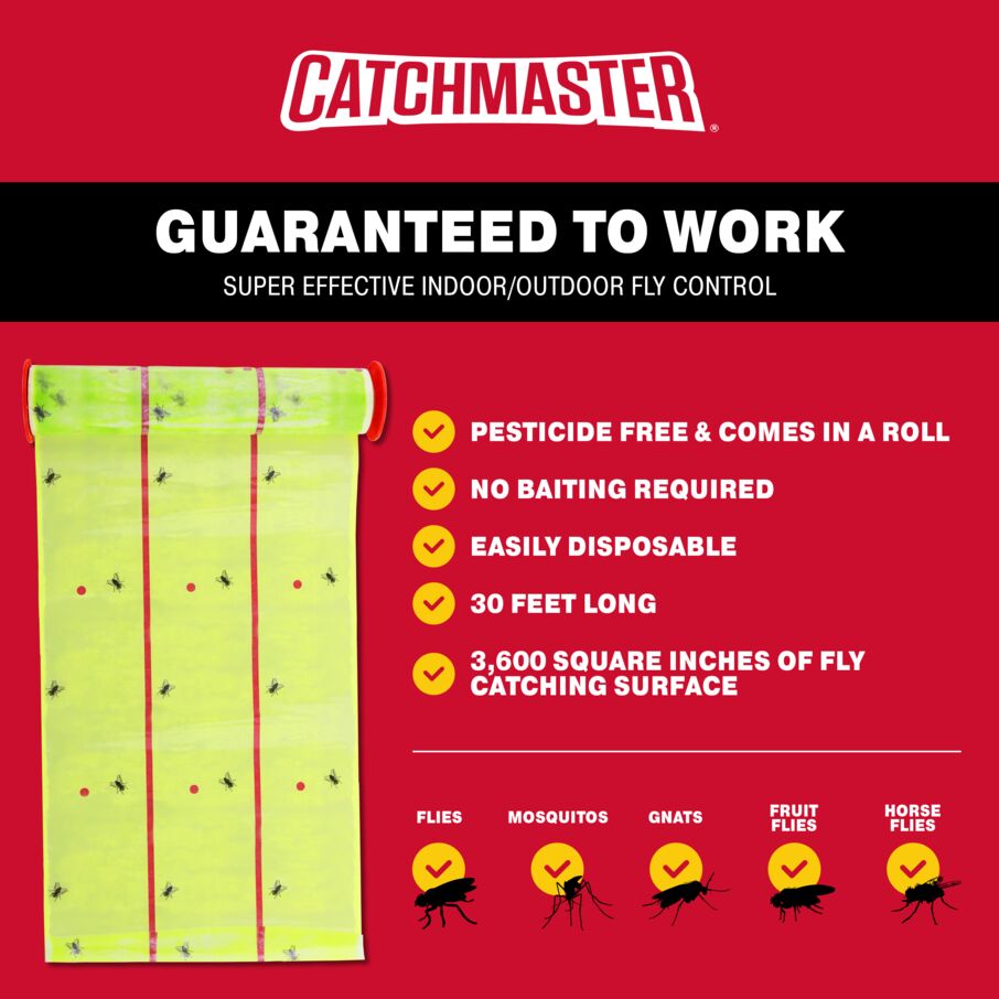 Giant Fly Roll Glue Trap