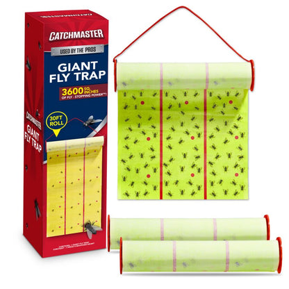 Giant Fly Roll Glue Strip Trap