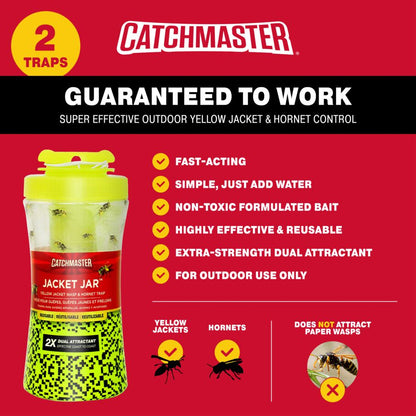 Yellow Jacket, Hornet Bee & Wasp Trap