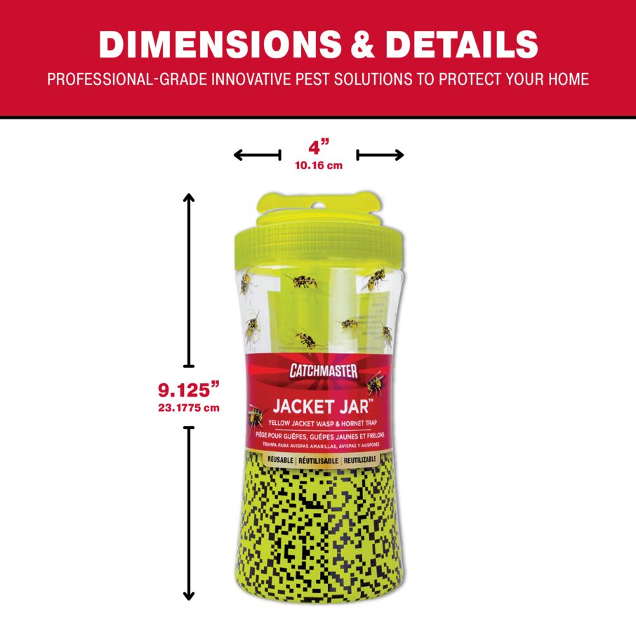 Yellow Jacket, Hornet Bee & Wasp Trap