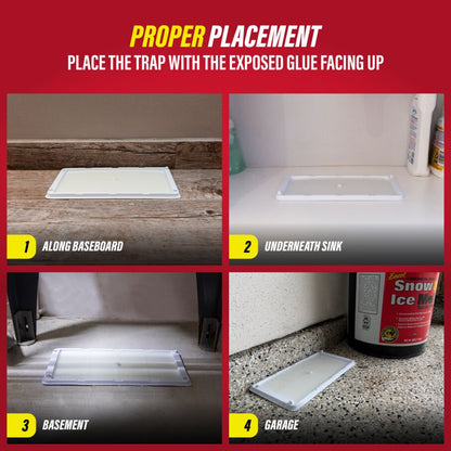 Rodent & Insect Glue Trays for Cold Weather