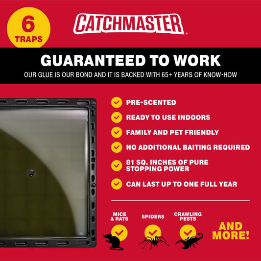 Jumbo Glue Traps for Large Rodents and Other Pests
