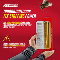 Gold Stick Fly Sticky Traps with Attractant
