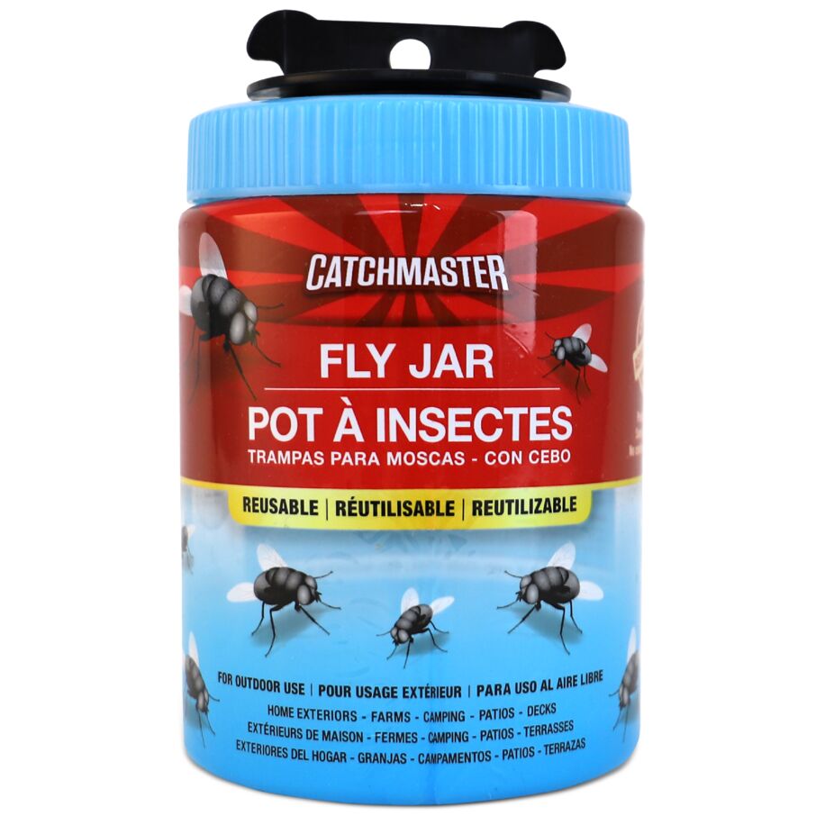 Reusable Fly Trap Jar With Food-Based Lure