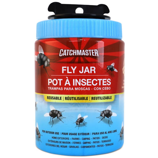 Reusable Fly Trap Jar With Food-Based Lure