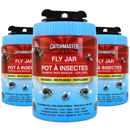 Reusable Trap Fly Jar 6 Count