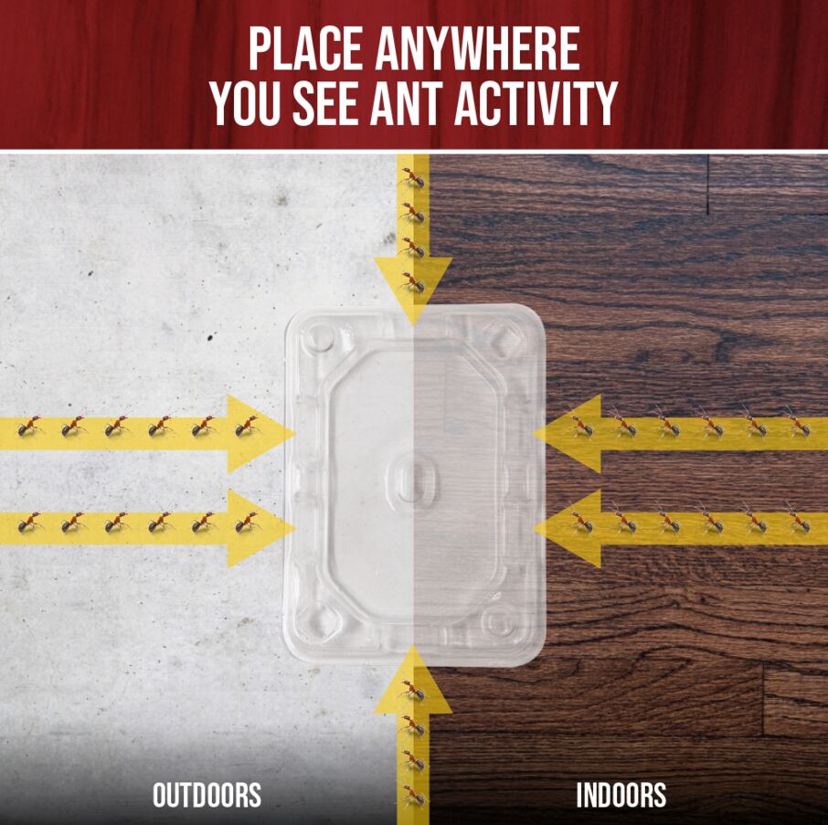 DEFIANT™ Reusable Ant Trap Refills - Station Refills - 16 Pack