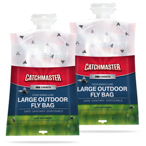 PRO Series Outdoor Fly Bag Trap with Food-Based Lure