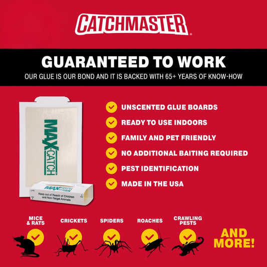 Max-Catch Unscented Glue Board Traps
