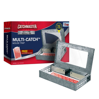 Pro Series Multi-Catch Mouse Trap Includes Replaceable Glue Board