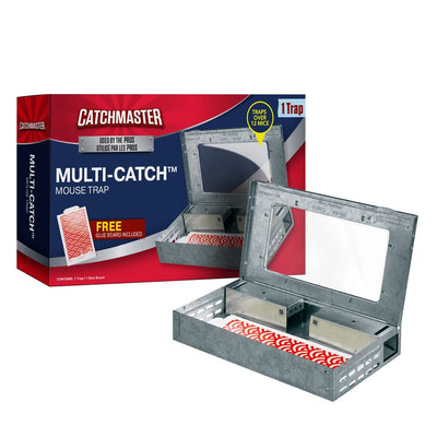 Pro Series Multi-Catch Mouse Trap Includes Replaceable Glue Board