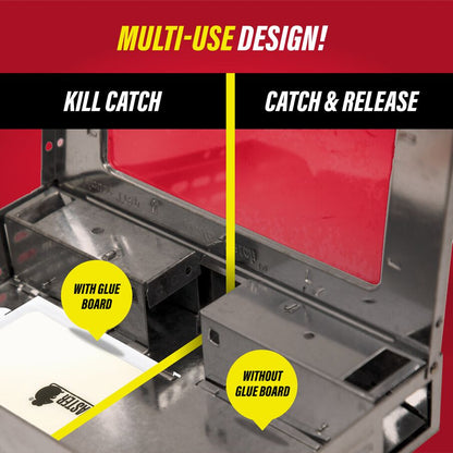 Pro Series Multi-Catch Mouse Trap & Glue Board Traps