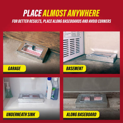 Pro Series Multi-Catch Mouse Trap & Glue Board Traps