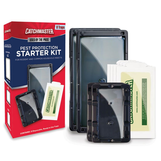 Basement Pest Control Kit with Glue Boards and Trays