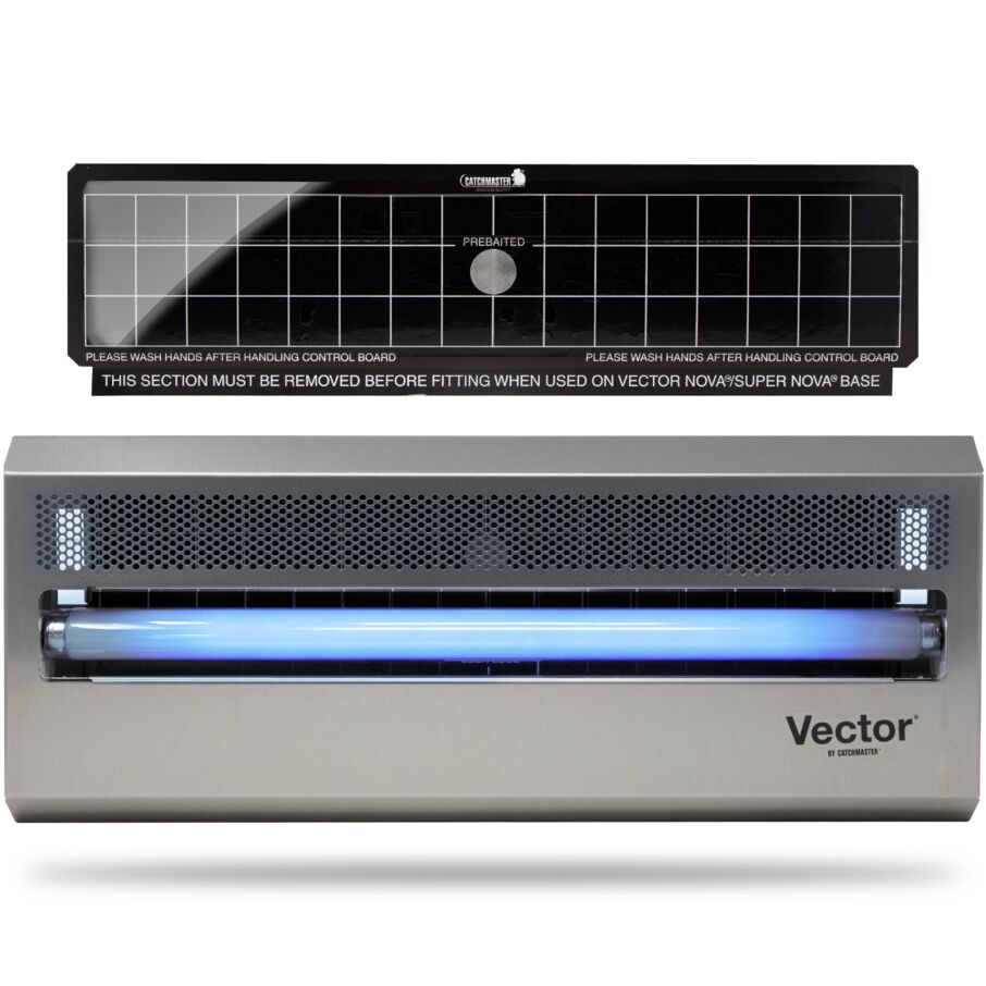 Fly Trap Machine Vector Vector 15 UV Light Fly Traps - Silver