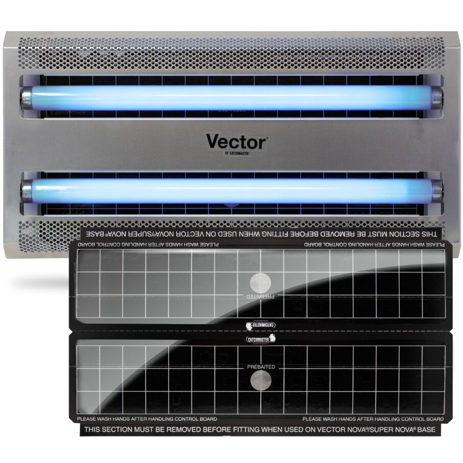 Vector 30 UV Light Fly Traps - Silver