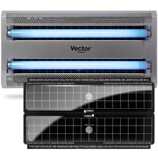 Vector 30 UV Light Fly Traps - Silver