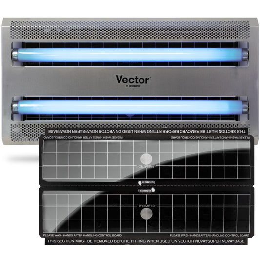 Vector 30 UV Light Fly Traps - Silver