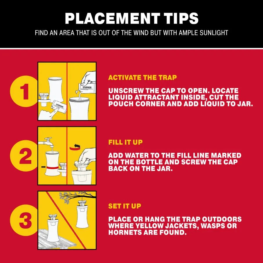 Yellow Jacket and Wasps Trap Refill with Attractant