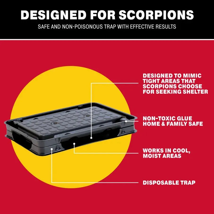 Bandejas de pegamento para control de plagas Scorpion Home