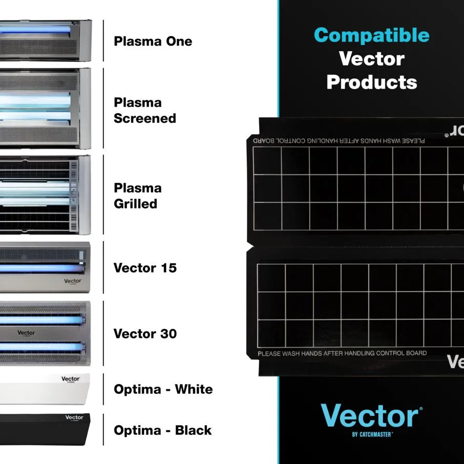 Placas de repuesto universales Vector UV Fly Light con feromonas