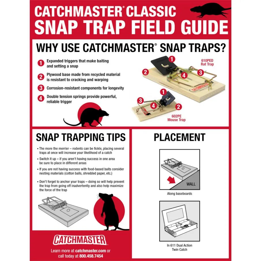 Catchmaster mouse trap deals