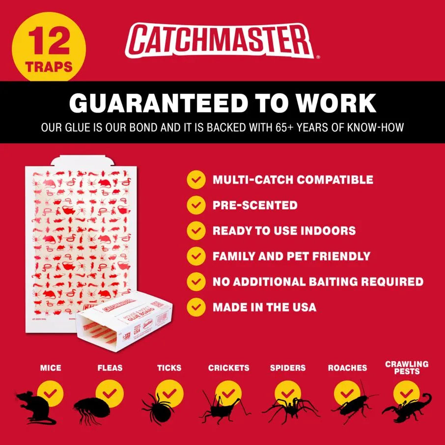 Pro Series Multicatch Metal Case and Glue Boards No Count Sticker Product Details Pest