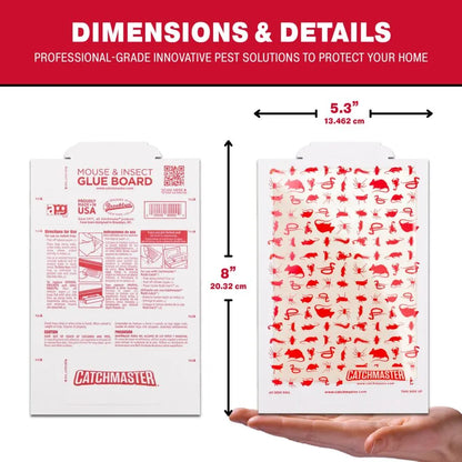 Pro Series Multicatch Metal Case and Glue Boards No Count Sticker Product Details Pest